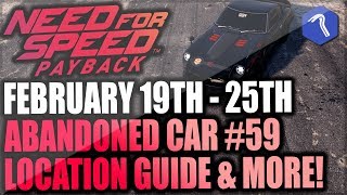 Need For Speed Payback Abandoned Cars #59 - Location Guide + Gameplay - La Catrina NISSAN FAIRLADY!