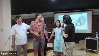 Home-coming: Andie Ben and Casey at Passionaire Center /Agape House Fellowship