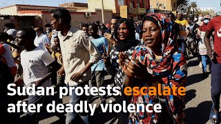 Sudan Protests Escalate After Deadly Violence