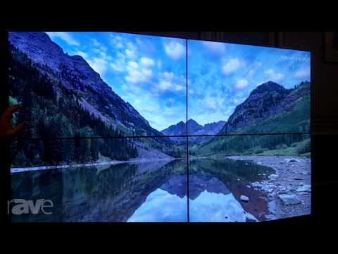 E4 AV Tour: NEC Display Exhibits 2×2 Video Wall With the Slim-Bezel X464UN-2 Display