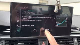 2020 Audi A4 A5 CarPlay Navigasyon Aktivasyonu - Audi A4 A5 CarPlay and Navigati