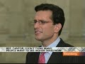Cantor Says Tax Issue Needs Resolution Before Year End