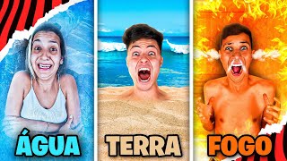 Água, Terra, Fogo E Ar - Desafio