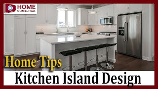 Planning Your Kitchen Island Design // Home Tips // Interior Design Ideas