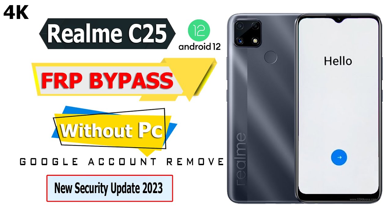 New Security Update 2023 Realme C25 Frp Bypass Android New Security Update 2023 Realme C25 Frp Bypass Android