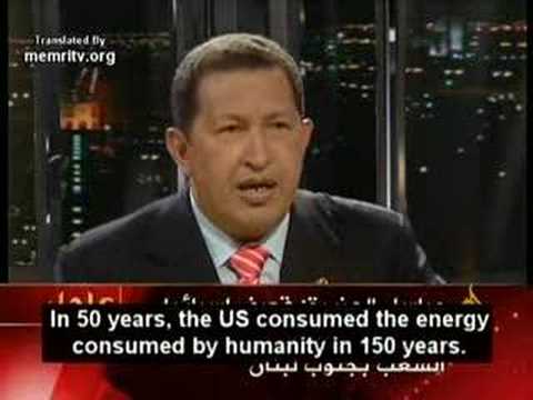 Chavez in Al Jazeera