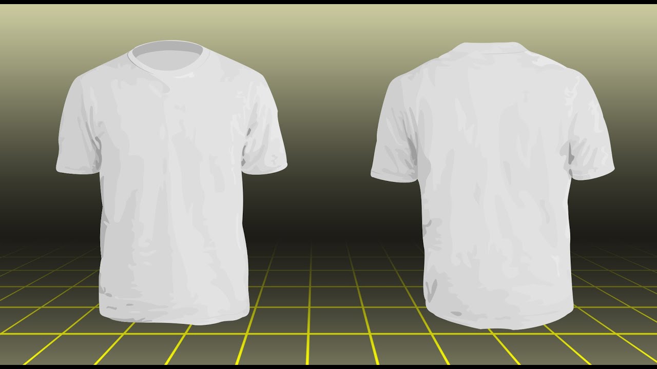 Blank t shirt template for photoshop download