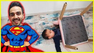 Gerçek Süpermen Babalardır | Eğlenceli Çocuk su YEDSHOW