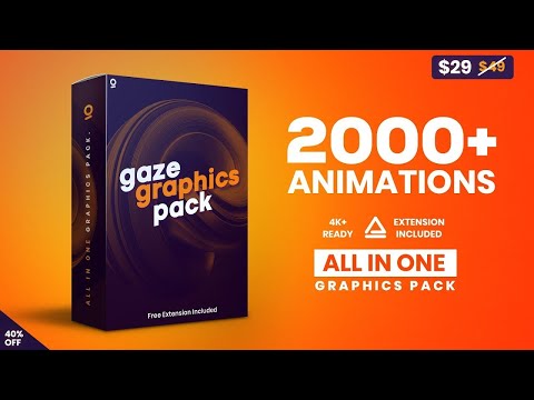 2000+ Graphics Pack | 150 Free | Motion Graphics Pack After Effects