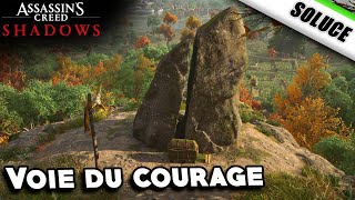 Voie Du Courage Trouver Et Piller Le Coffre - Ins Creed Shadows