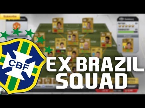 FIFA 13 - 'EX Brazil Squad' (Ronaldinho, KAKA, Adriano and MORE!!)