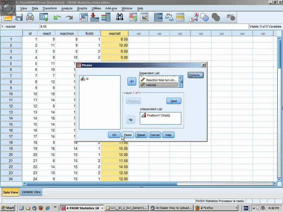 Tutorial Spss Portugues | anova tutorial pt 6 spss mixed anova youtube Tutorial Spss Portugues | anova tutorial pt 6 spss mixed anova youtube