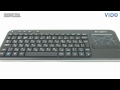 Logitech Wireless Touch Keyboard K400 Black USB -  1