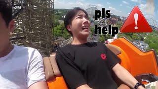 BTS Hobi vs Kookie - Scary Roller Coasters