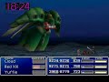 Final Fantasy VII Beating Emerald Weapon Enemy Skill MATERIA Only Challenge Part 1/2