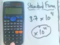 Calculator standard form