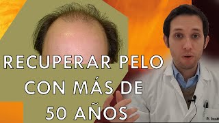 Consejos para recuperar el pelo a partir de los 50 años