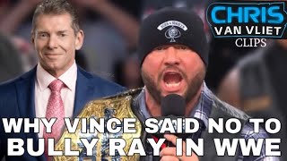 Bully Ray Why Vince Mcmahon Said No To His Tna Character In Wwe - Cvv Clips