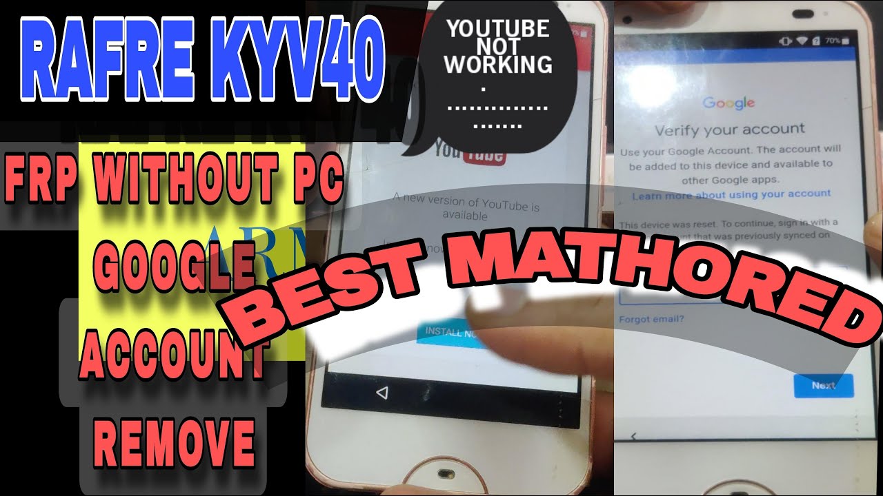 REFRE KYV40 KYV41 Google account remove without pc. REFRE KYV40 KYV41 Google account remove without pc.