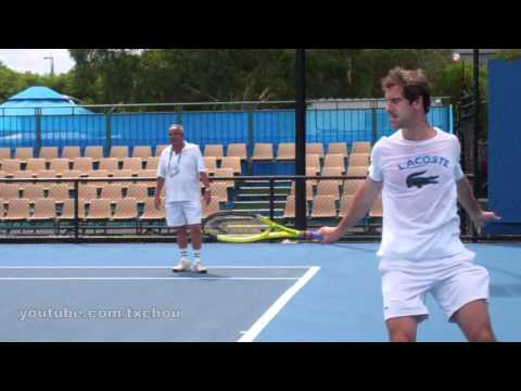 Richard ガスケ - Slow Motion Slice Backhand in High Definition