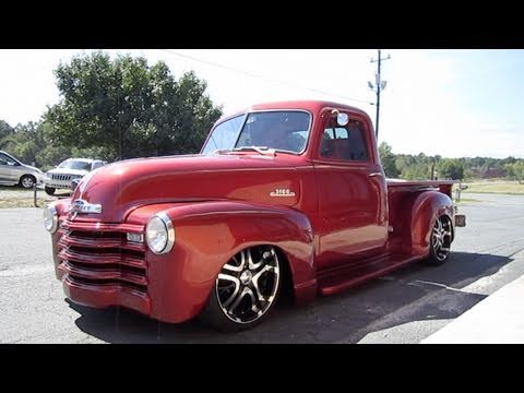 1953 Chevrolet 3100 Pickup Start Up Exhaust In Depth Tour and Short Drive