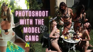 Honey Birdette Lingerie Kukuro Blush & Nude Modeling with Caitlyn Sway, Steph, C