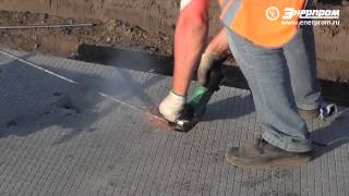 YouTube video: Строительство автодороги с помощью преднапряженных железобетонных плит