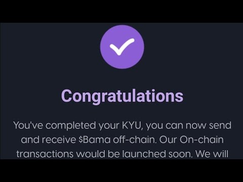 Bitbama Airdrop || Full guide on how to do your KYU and Bitbama Airdrop || Full guide on how to do your KYU and