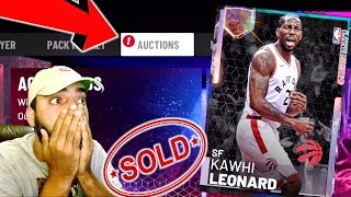 I SOLD MY GALAXY OPAL KAWHI LEONARD IN NBA 2K19 MYTEAM! HOW MUCH DID WE MAKE? Grind to 20K SUBS!