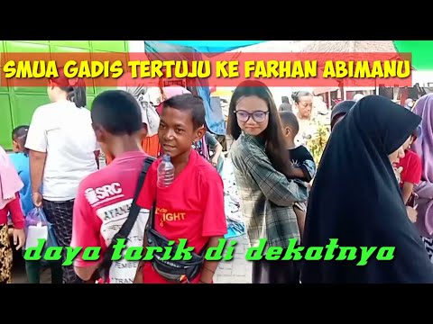Viral !! dimana tempat si anak ajaib farhan abimanu slalu menarik fans wanita