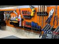Wall Control pegboard review & install shop organization
