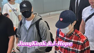 Bts Jungkook & J-Hope Airport Departure