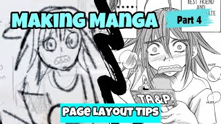 ?How to Make Manga (PART 4)? Panel & Page Layout Tips