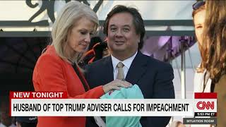 Kellyanne Conway's husband calls for Trump's impeachment