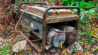 Completely Restore The Old Generator Engine, Ingenious Revival Repair & Reuse Old Rusty Generators