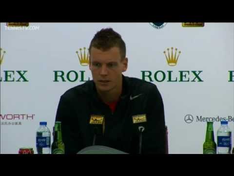 Berdych Credits Djokovic After Shanghai Loss