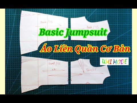 U14 Design Jumpsuit Thiết kế Áo Liền Quần