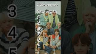 Bts Bias Sıralamam