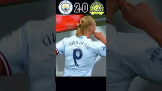Al Nassr VS Manchester City Imaginary Match #ronaldo vs #haaland #football