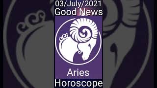 Today Aries Horoscope 03July2021