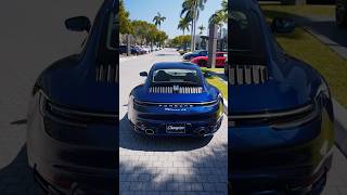 Champion Porsche 911 Carrera 4S In Gentian Blue Metallic
