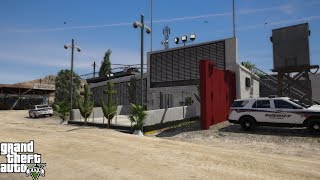 GTA 5 - NEW - POLICE STATION (GRAPESEED REMASTERED) MAP MOD
