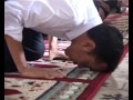 Cara Jokowi Wudhu dan Sholat