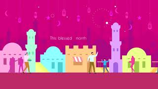 Ramadan Kareem Greeting Logo reveal