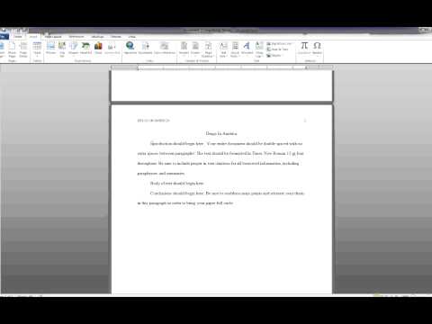 skillmaster blog apa format microsoft word 2007