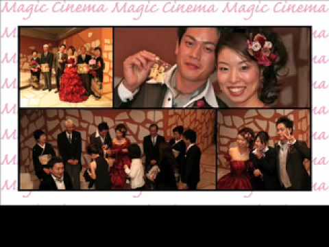 結婚式スライド ショー B  ¥15，000 サンプル動画