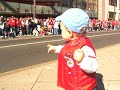 Toddler Leads the Celebration