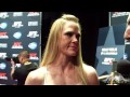 UFC 184: Holly Holm Admits She's Nervous Before Debut