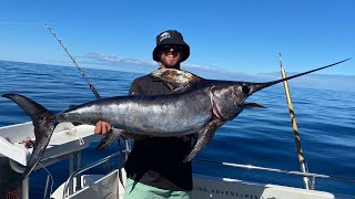 4 Swordfish In One Day, Exmouth Fishing Adventures