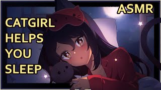 Comfy Catgirl Helps You Fall Asleep Ultimate Sleep Aid Asmr Crinkles Bubbles Meditation